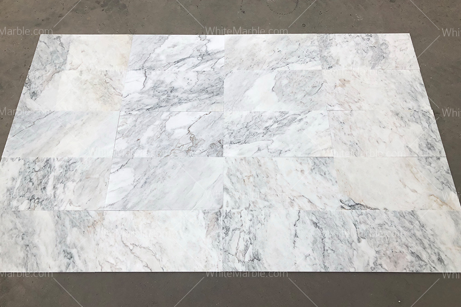 Sunny White Marble