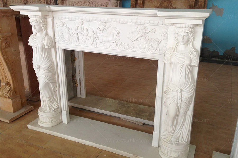 Marble Fireplace 02